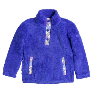 Image of Kid's Roxy Mini Alabama Fleece Toddler Girls' 024 in Blue | Polyester