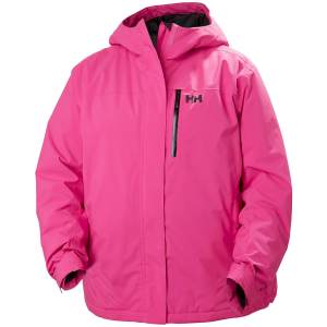 Image of Women's Helly Hansen Snowplay Plus Jacket 2025 - X2X-Large in Pink size 3X-Large | Polyester