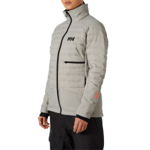 Image of Women's Helly Hansen Elevation Lifaloft Down Midlayer 2024 in Gray size Medium | Polyester