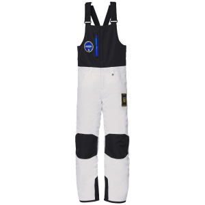 Image of Kid's 686 Exploration Insulated Bibs Boys' 2024 in White size Small | Polyester