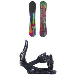 Image of Women's Rossignol Airis Snowboard 2024 - 152 Package (152 cm) + S/M Womens in Blue size 152/S/M | Nylon/Aluminum