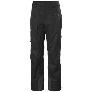 Image of Women's Helly Hansen Powderqueen Pants 2025 in Black size X-Large | Polyester