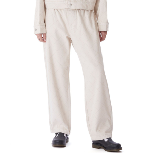 Women's Denim Easy Diamond Pants 2023 | Obey Clothing in White size Medium | Cotton/Denim