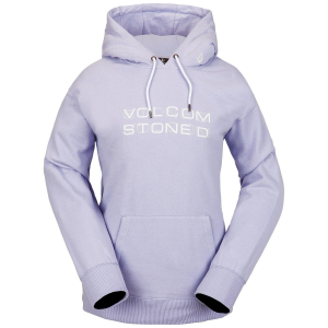 Women's Volcom Costus Pullover Fleece 2024 Purple in Lilac size Small | Cotton/Polyester