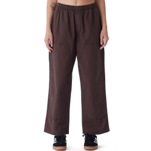 Big Easy Canvas Pants Unisex 2023 Brown | Obey Clothing in Dark Brown size X-Large | Cotton