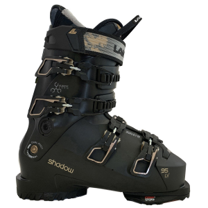 Women's Lange Shadow 95 LV GW Ski Boots 2024 in Black size 26.5 | Silk