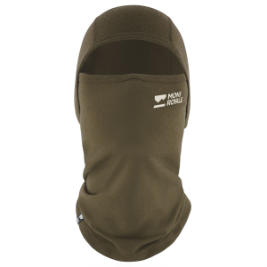 Image of MONS ROYALE Santa Rosa Flex 200 Balaclava 2025 in Green size Small/Medium | Nylon/Wool/Elastane