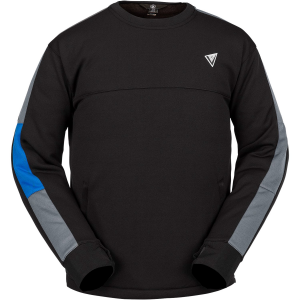 Volcom Hydro Riding Crew Fleece Men's 2024 in Black size Small | Polyester