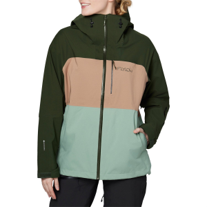 Image of Women's Flylow Lucy Jacket 2024 in Green size X-Large | Polyester