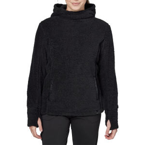 Image of Women's Flylow Felice Hoodie 2024 in Black size Small | Polyester