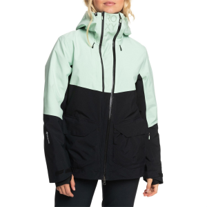 Women's Roxy GORE-TEX Stretch Purelines Jacket 2024 in Green size X-Large | Polyester