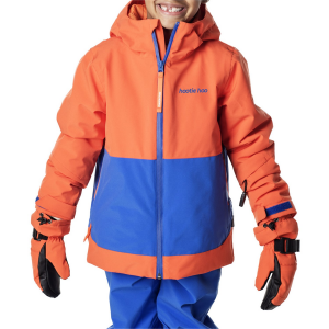 Image of Kid's Hootie Hoo Pinnakle Insulated Jacket 2024 in Blue size 10 | Nylon