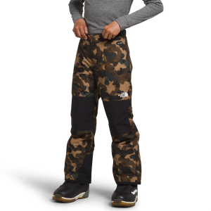 Image of Kid's The North Face Freedom Insulated Pants Boys' 2024 in Gold size X-Small | Polyester