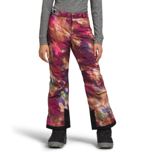 Image of Kid's The North Face Freedom Insulated Pants Girls' 2024 in Purple size Small | Polyester