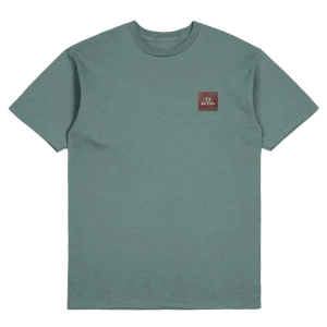 Brixton Alpha Square T-Shirt Men's 2024 in Green size Large | Cotton