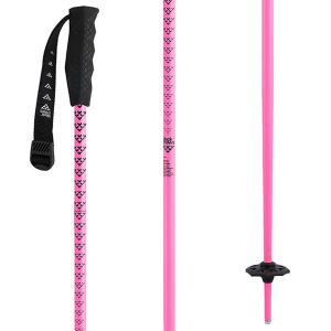 Black Crows Meta Ski Poles 2024 in Pink size 54 | Aluminum/Rubber