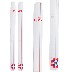 DPS Lotus 124 Skis 2025 in White size 185