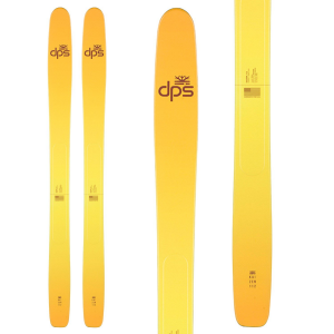 DPS Kaizen 112 Skis 2024 in Yellow size 168 | Polyester