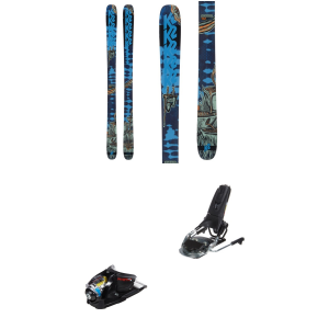 K2 Reckoner 102 Skis 2024 - 184 Package (184 cm) + 115 Adult Alpine Bindings size 184/115