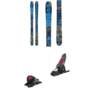K2 Reckoner 102 Skis 2024 - 177 Package (177 cm) + 110 Adult Alpine Bindings in Red size 177/110