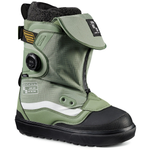 Image of Vans One & Done Danny Kass Snowboard Boots 2024 in Green size 8 | Nylon/Wool/Rubber