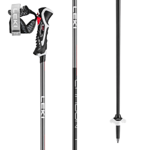 LEKI 14 3D Ski Poles 2024 in Red size 54