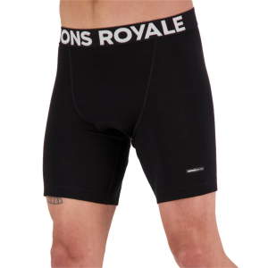 MONS ROYALE Low Pro Bike Liner Shorts 2024 in Black size Large | Nylon/Wool/Elastane