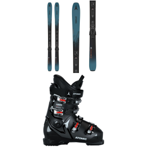 Atomic Maverick 86 C Skis + M10 GW Bindings 2024 - 153 Package (153 cm) + 30.5 M's Alpine Ski Boots in Red size 153/30.5 | Aluminum/Polyester