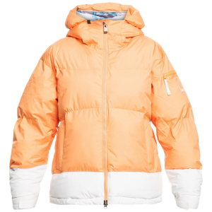 Women's Roxy Chloe Kim Puffy Jacket 2024 in Orange size Medium | Polyester