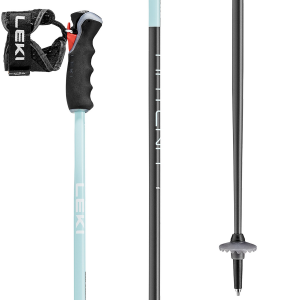 Women's LEKI Artena Airfoil 3D Ski Poles 2024 in Black size 50 | Aluminum