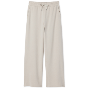 Image of Women's Vuori Halo Essential Wideleg Pants 2024 in Gray size X-Small | Elastane/Polyester