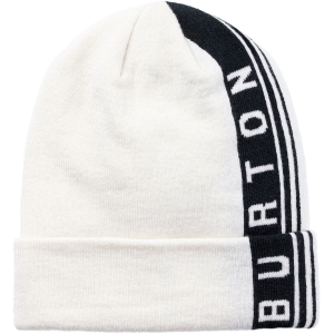 Burton Partylap Beanie Hat 2026 in White | Wool