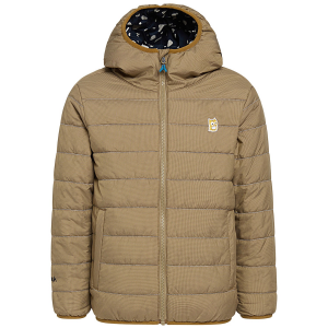 Image of Kid's namuk Glow Reversible Underground PrimaLoft Jacket 2024 in Gold size 5-7 | Nylon/Polyester