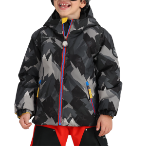 Image of Kid's Obermeyer Ashor Jacket Toddlers' 024 in Black | Polyester