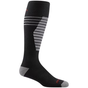 Image of Darn Tough Edge Thermolite OTC Midweight Socks 2025 in Black size Large | Nylon/Spandex/Lycra