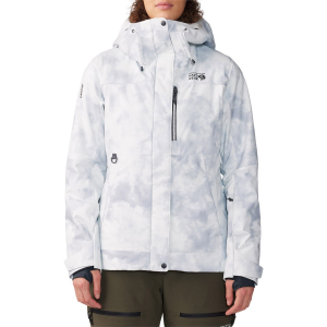 Image of Women's Mountain Hardwear Powder Maven(TM) Jacket 2024 in White size Small | Polyester