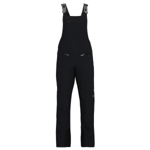 Women's Obermeyer Bliss Bib Tall Pants 2024 in Black size 10 | Polyester