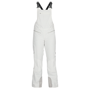 Women's Obermeyer Bliss Bib Short Pants 2024 in White size 12 | Polyester