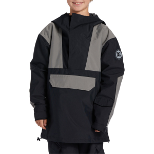 Kid's DC -43 Anorak Jacket 2024 in Black size Small | Polyester