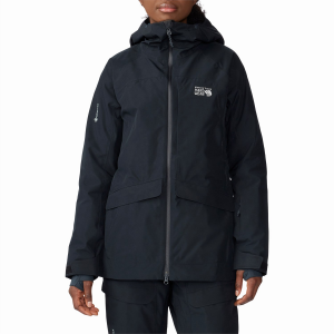 Women's Mountain Hardwear Cloud Bank(TM) GORE-TEX Jacket 2024 in Black size Medium | Polyester