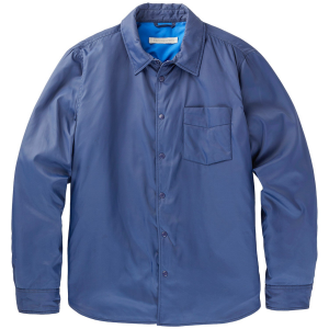 Outerknown The Origin Shacket Men's 2023 Jacket in Blue size Medium | Polyester