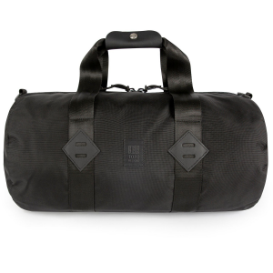 Image of Topo Designs Classic 20 Duffel Bag 2024 in Black | Nylon/Leather