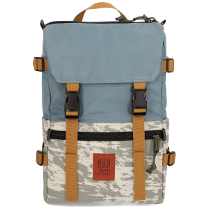 Topo Designs Rover Classic Printed Pack 2024 in Sand | Nylon