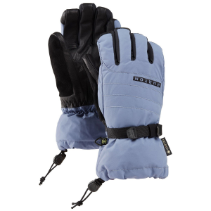 Women's Burton Deluxe GORE-TEX Gloves 2024 in Blue size Medium | Leather