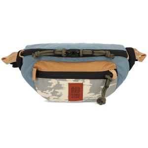 Image of Topo Designs Mountain Waist Printed Pack 2024 in Khaki | Nylon