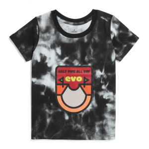 Kid's evo Merit T-Shirt 2023 in Black size X-Small | Cotton