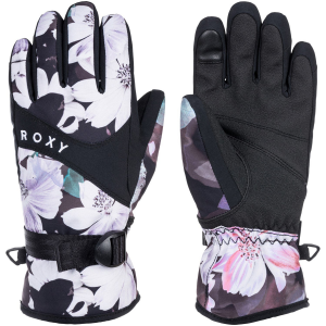 Kid's Roxy Jetty Gloves Girls' 2024 in White size Medium