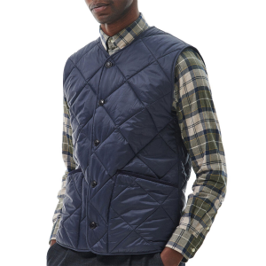 Barbour Liddesdale Gilet Vest Men's 2023 Blue in Navy size X-Large | Cotton/Polyester