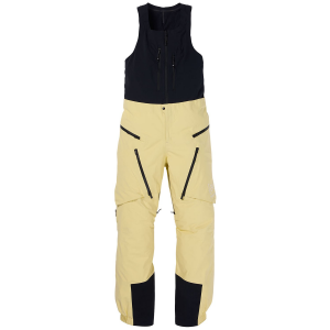 Image of Women's Burton AK Kalausi 3L GORE-TEX Bibs 2024 in Yellow size X-Large | Nylon