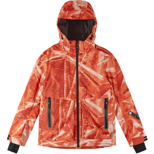Kid's Reima Tirro Jacket Boys' 2024 Orange in Red Orange size 10 | Polyester
